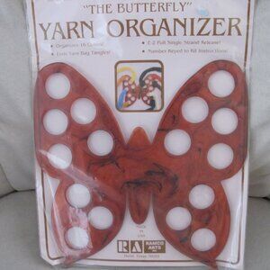 New Vintage Butterfly Yarn Organizer
